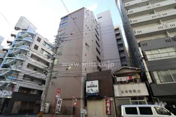 チサンマンション新大阪の外観（北東側から）