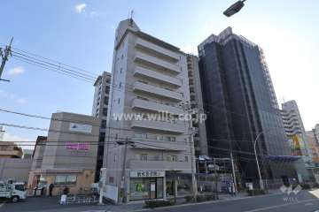 十三本町ユニハウスの外観（北西側から）