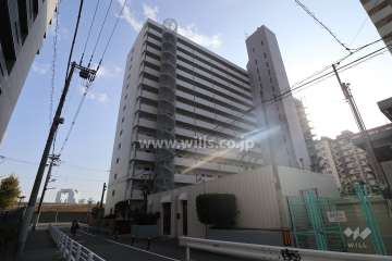 新北野第3コーポの外観（北側から）