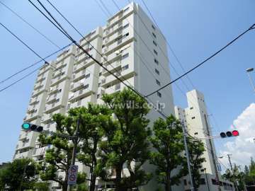 新北野第2コーポの外観（南東側から）