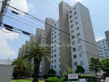 新北野コーポＡ棟の外観（北西側から）