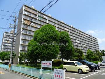 新北野コーポＢ棟の外観（南西側から）