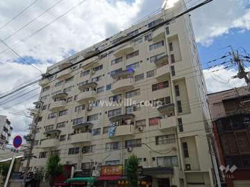 塚本南コーポの外観（北西側から）
