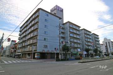 シャンティ—塚本の外観（北側から）