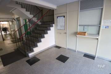 エントランスの管理事務所