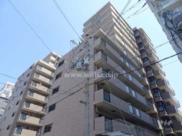 ルイシャトレ塚本駅前の外観（北西側から）