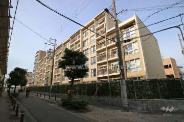 塚本北コーポの外観（南東側から）
