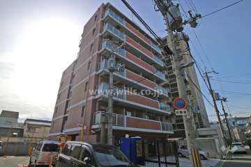 デリード塚本の外観（北東側から）