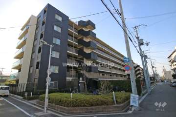シティハウス塚本の外観（北東側から）
