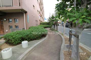 敷地内の公開空地部分