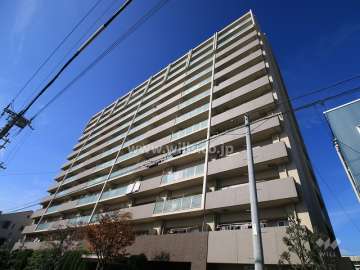 クレアシティ田川ソルシオ外観（南東側から）