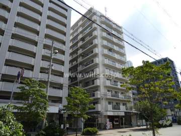 パルムハウス新大阪の外観(北東側から)