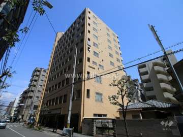 ライオンズマンション新大阪第2の外観（南西側から）