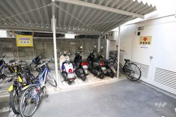 バイク置場