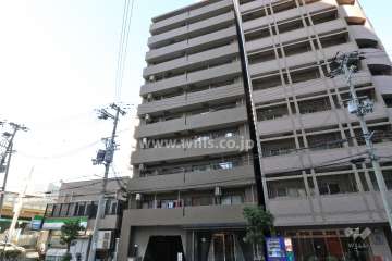 リーガル新大阪Ⅲの外観(南東側から)