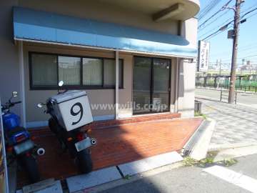 1階には店舗があります。