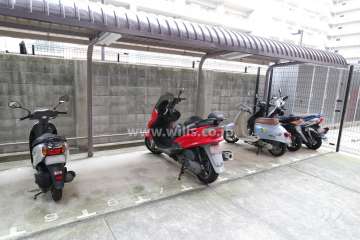 バイク置き場