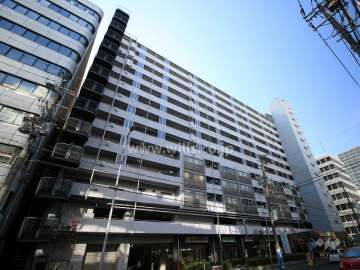 新大阪グランドハイツ2号棟の外観（北東側から）