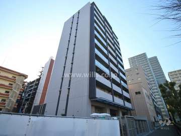 ローレルコート新大阪の外観（北西側から）