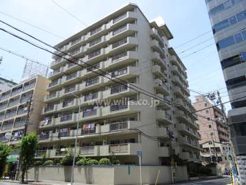新大阪ホワイトコーポラスの外観（南東側から）