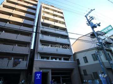 CityLifeプレサンス新大阪の外観（南西側から）