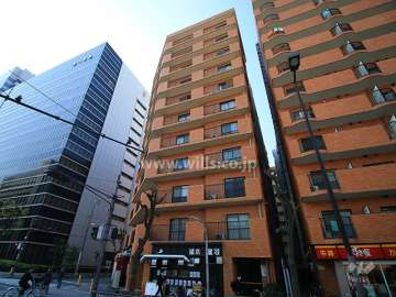 ロイヤルハイツ新大阪の外観（北西側から）