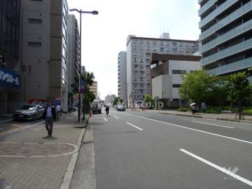 北側前面道路(東側から)-(2)