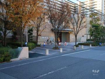 エントランス前の広場