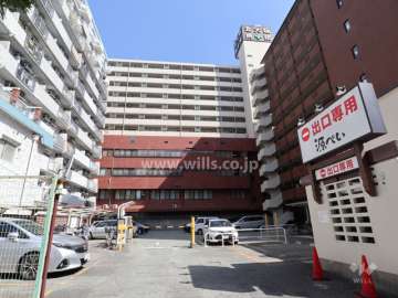 北大阪ハイツの外観(西側から)