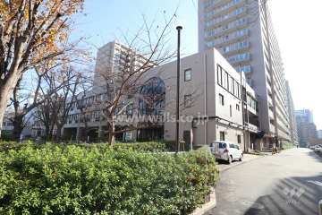 ファミールハイツ北大阪３号棟の外観（北西側から）