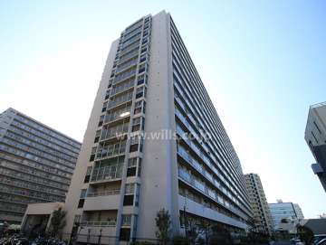 ファミールハイツ北大阪4号棟の外観（北西側から）