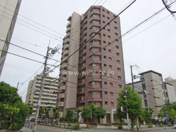ファミール北大阪パークステージの外観（北西側から）