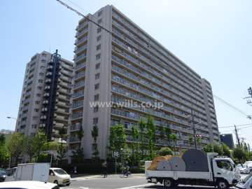ファミール北大阪パークサイドの外観（北西側から）