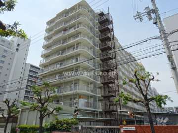 新大阪第2スカイハイツの外観（南東側から）