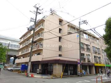 ハイネスト新大阪の外観（北東側から）