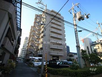 グランコート三国本町の外観（北東側から）