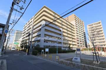 ルイシャトレ北大阪の外観(南西側から)