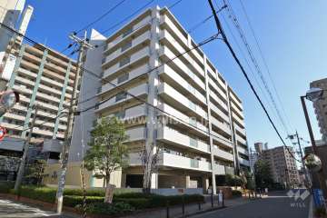 ルイシャトレ北大阪の外観(北西側から)