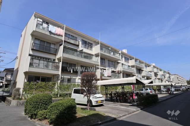 大森西住宅5号棟の外観（南西側から）