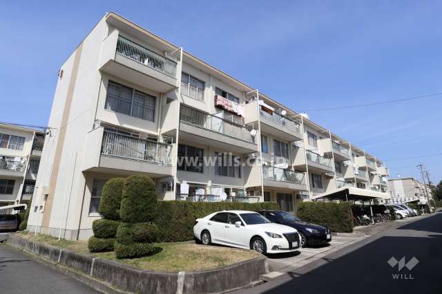 大森西住宅9号棟の外観（南西側から）