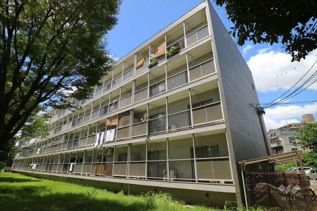 森孝東住宅3号棟の外観(東側から)