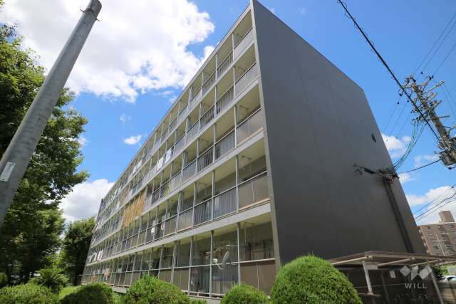 森孝東住宅4号棟の外観(東側から)