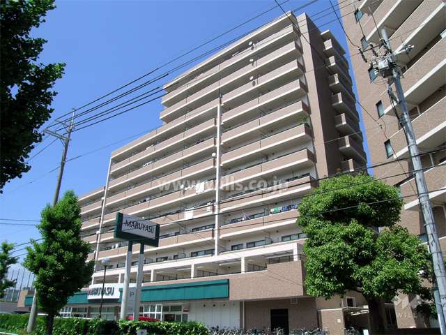 ダイアパレス吹田ウエストウィング弐番館の外観（南側から）