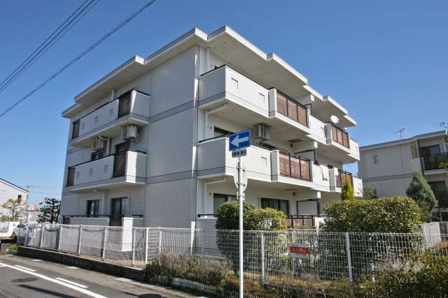 シティコーポ水広下B棟の外観（南西側から）