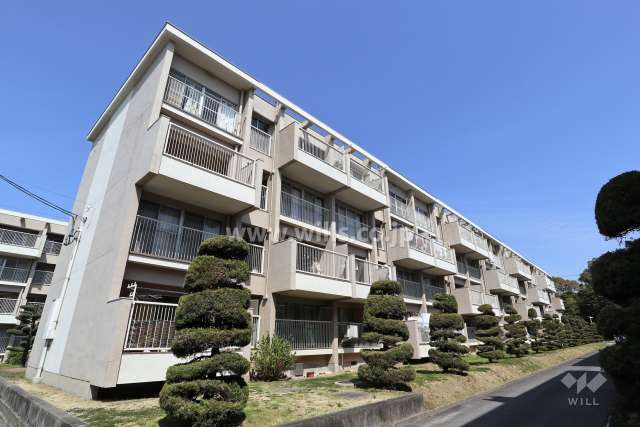 大森東住宅16号棟の外観（南西側から）