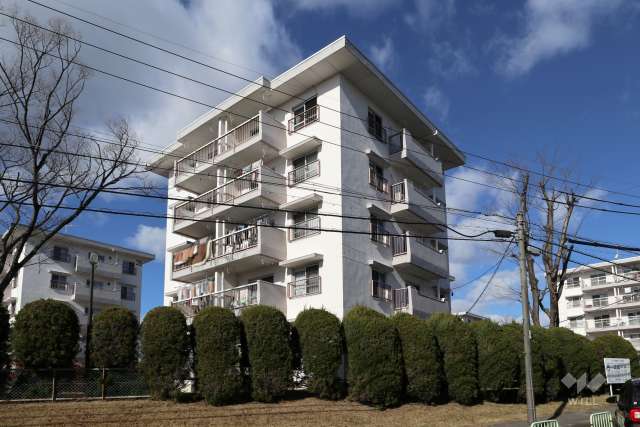 相生山団地38棟の外観（南東側から）