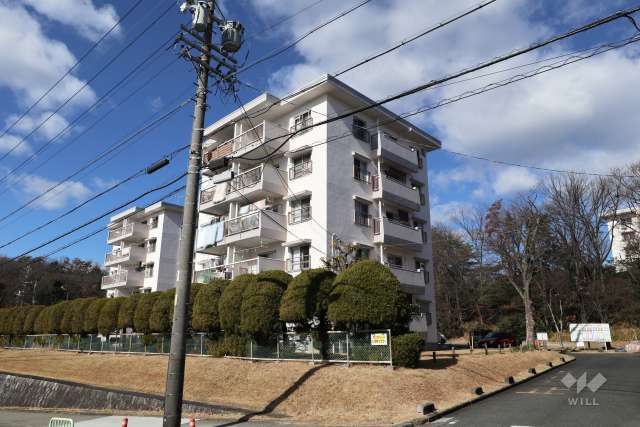 相生山団地46棟の外観（南東側から）