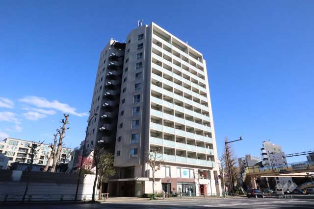 クオリア南麻布の外観（北西側から）