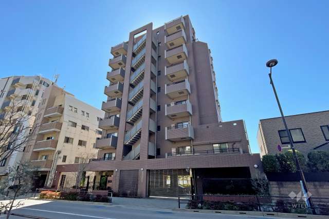 サンクタス有栖川の外観（北西側から）