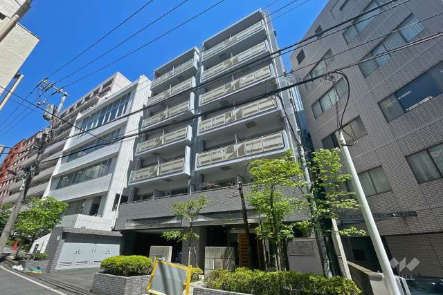 プリヴェール赤坂の外観（南側から）